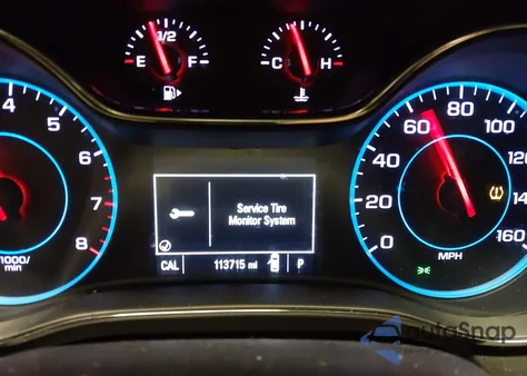 2017 Chevrolet Cruze Lt Auto из США, поврежденный, VIN 1G1BE5SM1H7165087